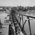 A híd újjáépítése 1951. Forrás: Fortepan / UVATERV