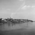 A hajóállomástól délre 1955. Forrás: Fortepan / UVATERV